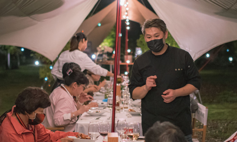LUVHOPE x 鳴日廚房｜野奢咖啡餐酒樂園・野奢餐桌