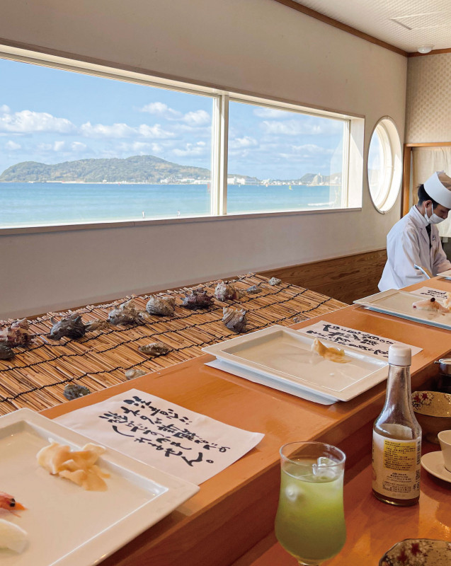 極上鮮味 葡萄の樹－鮨屋台