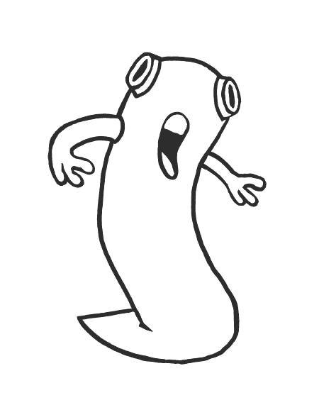 退去刺後的裸身．單純地有點蠢有點醜