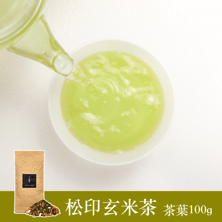 松印玄米茶茶葉單包入